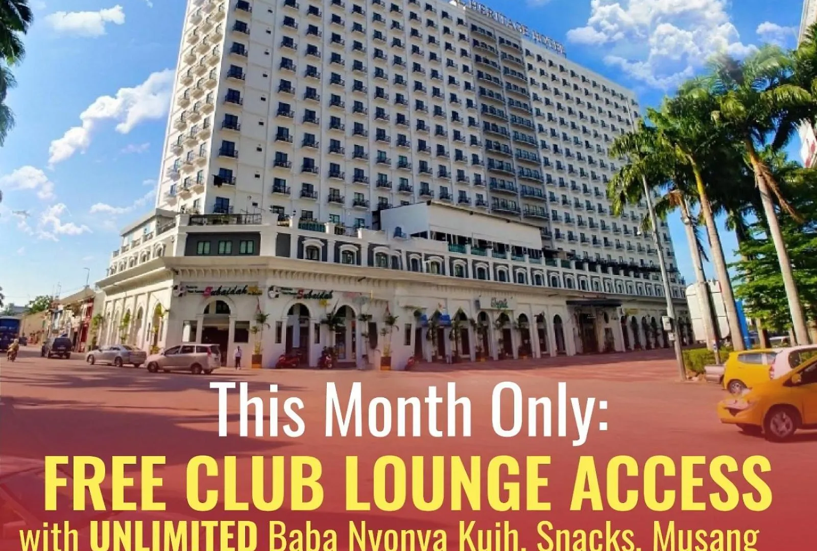 Imperial Heritage Hotel Melaka I City Centre I Free Wifi I Free Parking L Free Club Lounge Access